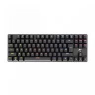   WHITE SHARK COMMANDOS mechanikus (red switch) gamer billentyűzet (magyar), fekete