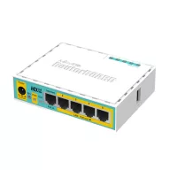   MIKROTIK Vezetékes Router hEX PoE lite 5x100Mbps, Beltéri, RB750UPR2