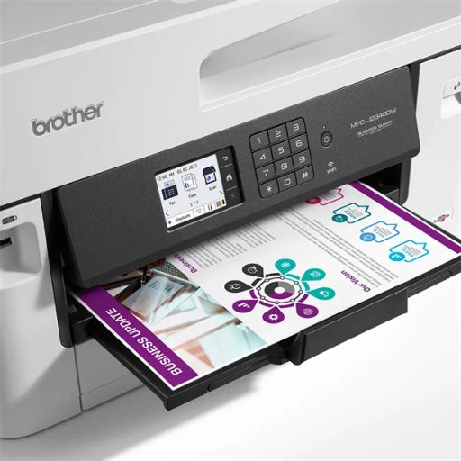 BROTHER Tintasugaras MFP NY/M/S/F MFCJ2340DW, A4/A3, 28 lap/perc, WiFi/LAN/USB, ADF, duplex, 4800x1200dpi, 256MB