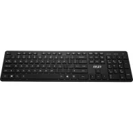  MSI ACCY Bill, RF1430  Vezetéknélküli billenytűzet + MA04W  Vezetéknélküli egér, Fekete
