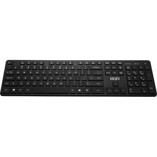 MSI ACCY Bill, RF1430  Vezetéknélküli billenytűzet + MA04W  Vezetéknélküli egér, Fekete