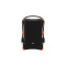 SILICON POWER 2.5" HDD USB 3.2 2TB Armor A30 ütésálló, Fekete-Narancs