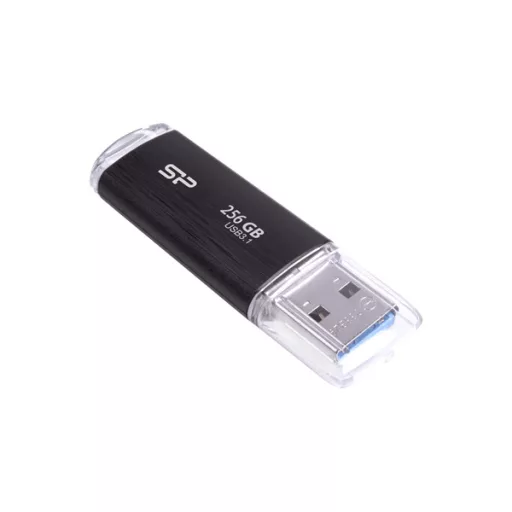 SILICON POWER Pendrive 64GB, Blaze - B02 USB 3.2 Gen 1, Fekete
