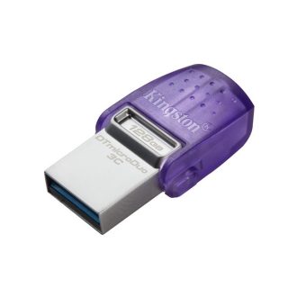   KINGSTON Pendrive 128GB, DT microDuo 3C 200MB/s dual USB-A + USB-C