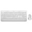 LOGITECH Billentyűzet + egér - MK650 Vezeték Nélküli Combo Piszkosfehér, HUN