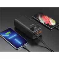   SANDBERG Hordozható akkumulátor, Powerbank USB-C PD 130W 50000
