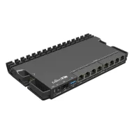   MIKROTIK Vezetékes Router 7x1000Mbps + 1x2500Mbps + 1xSFP+, Beltéri, RB5009UPR+S+IN