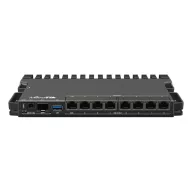   MIKROTIK Vezetékes Router 7x1000Mbps + 1x2500Mbps + 1xSFP+, Beltéri, RB5009UPR+S+IN