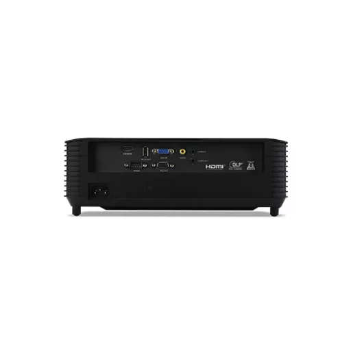 ACER DLP 3D Projektor X1228H, DLP 3D, XGA, 4500Lm, 20000/1, HDMI, VGA, fekete