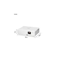  EPSON Projektor - CO-W01 (3LCD,1280x800 (WXGA), 16:10, 3000 AL, 15 000:1, HDMI/USB)