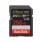 SANDISK 121597, SDXC EXTREME PRO KÁRTYA 256GB, 200/140 MB/s , UHS-I, Class 10, U3, V30