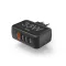 HAMA 201629, HÁLÓZATI TÖLTŐ, 1xQC3.0, 3xUSB, PD/QC, 4 PORT, 33W