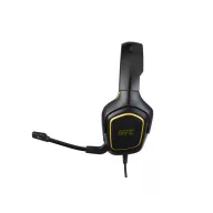   KONIX - UFC 2.0 Fejhallgató Vezetékes Gaming Stereo Mikrofon, Fekete-Sárga