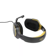   KONIX - UFC 2.0 Fejhallgató Vezetékes Gaming Stereo Mikrofon, Fekete-Sárga