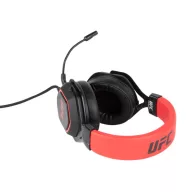   KONIX - UFC 7.1 Fejhallgató Vezetékes Gaming Stereo Mikrofon, Fekete-Piros