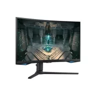   SAMSUNG Ívelt Gaming&Smart 240Hz VA monitor 32" G65B, 2560x1440, 16:9, 350cd/m2, 1ms, DP/2xHDMI/2xUSB/LAN/WiFi/BT, Pivot