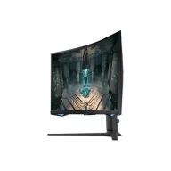   SAMSUNG Ívelt Gaming&Smart 240Hz VA monitor 32" G65B, 2560x1440, 16:9, 350cd/m2, 1ms, DP/2xHDMI/2xUSB/LAN/WiFi/BT, Pivot