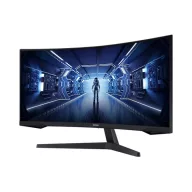   SAMSUNG Ívelt Gaming 165Hz VA monitor 34" G5, 3440x1440, 21:9, 250cd/m2, 1ms, HDMI/DisplayPort