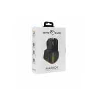 WHITE SHARK GM-9006B MARROK gamer egér, fekete, 12000 dpi