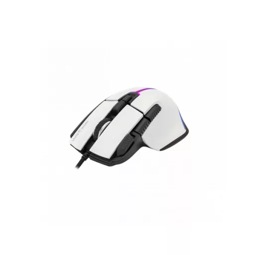 WHITE SHARK GM-9006W MARROK-W gamer egér, fehér, 12000 dpi