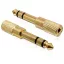 DELOCK Átalakító Stereo plug 6.35mm > Stereo jack 3.5mm 3 pin fém
