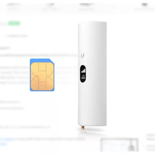 UBiQUiTi Router + LTE modem, 2x1000Mbps, 1x NanoSIM, Redundáns WAN kezelés - U-LTE-PRO