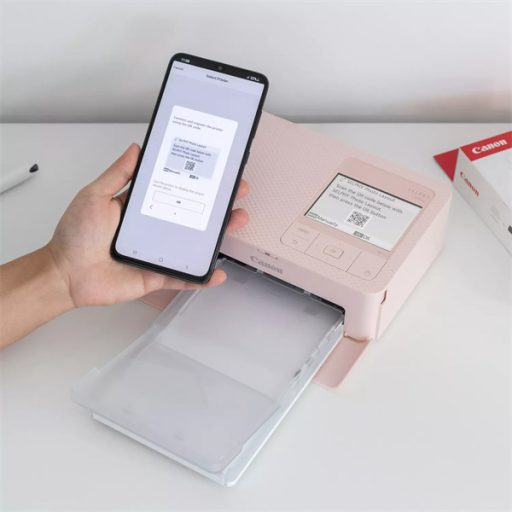 CANON Hőszublimációs fotónyomtató SELPHY CP1500, USB/WiFi/SD,  300x300 dpi, 3.2" LCD, Pink