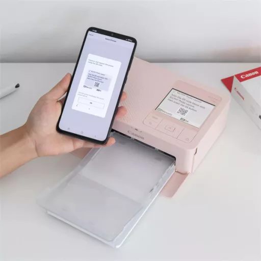 CANON Hőszublimációs fotónyomtató SELPHY CP1500, USB/WiFi/SD,  300x300 dpi, 3.2" LCD, Pink