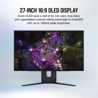   CORSAIR Monitor Gaming 27" XENEON 27QHD240, 240Hz, OLED 2560x1440, G-SYNC - FreeSync, 2xHDMI2.1/1xDisplayport1.4