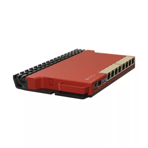 MIKROTIK Vezetékes Router 8x1000Mbps + 1x2500Mbps SFP, Beltéri, L009UIGS-RM