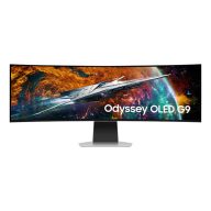   SAMSUNG Ívelt Gaming 240Hz OLED monitor 49" G95SC, 5120x1440, 32:9, 250cd/m2, 0.03ms, HDMI/DP/USB/WiFi/BT, hangszóró
