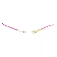  LINKEASY Duplex patch kábel  2 x SC/UPC + 2 x LC/UPC csatlakozóval, 3mm duplex core 50/125 OM4 LSZH, 1 m