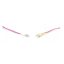 LINKEASY Duplex patch kábel  2 x SC/UPC + 2 x LC/UPC csatlakozóval, 3mm duplex core 50/125 OM4 LSZH, 1 m