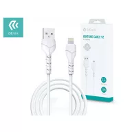   DEVIA USB - LIGHTNING ADAT- ÉS TÖLTŐKÁBEL 1 M-ES VEZETÉKKEL - KINTONE CABLE V2 SERIES FOR LIGHTNING - 5V/2.1A - WHITE