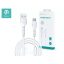 Devia Kintone Cable V2 Series 10W USB - USB-C (USB C) adat- és töltőkábel, fehér, 1m
