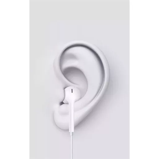 DEVIA UNIVERZÁLIS SZTEREÓ FELVEVŐS FÜLHALLGATÓ - LIGHTNING - STAR SERIES EARBUDS LIGHTNING EARPHONE - FEHÉR