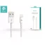 DEVIA APPLE IPHONE LIGHTNING USB TÖLTŐ- ÉS ADATKÁBEL 1 M-ES VEZETÉKKEL - SMART CABLE LIGHTNING - WHITE