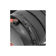   WHITE SHARK GORILLA-B/R, GH-2341-B/R gamer fejhallgató, fekete/piros, (3.5 Jack)