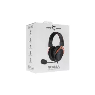   WHITE SHARK GORILLA-B/R, GH-2341-B/R gamer fejhallgató, fekete/piros, (3.5 Jack)