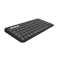   LOGITECH Billentyűzet - Pebble Keys 2 K380s Vezeték Nélküli & Bluetooth Grafitszürke, US