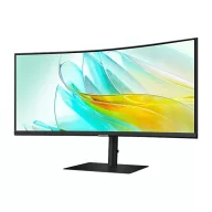   SAMSUNG Ívelt VA monitor 34" S65UC, 3440x1440, 21:9, 350cd/m2, 5ms, HDMI/DisplayPort/3xUSB/USB-C/LAN, hangszóró