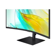   SAMSUNG Ívelt VA monitor 34" S65UC, 3440x1440, 21:9, 350cd/m2, 5ms, HDMI/DisplayPort/3xUSB/USB-C/LAN, hangszóró