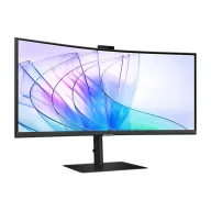   SAMSUNG Ívelt VA monitor 34" S65VC, 3440x1400, 21:9, 350cd/m2, 5ms, HDMI/DisplayPort/2xUSB/USB-C/LAN, hangszóró&webkam.