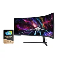   SAMSUNG Ívelt Gaming 240Hz VA monitor 57" G95NC, 7680x2160, 32:9, 420cd/m2, 1ms, 3xHDMI/DP/2xUSB
