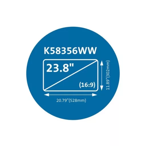 KENSINGTON Monitorszűrő (MagPro Magnetic Privacy 23.8" Monitors 16:9)