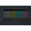 CORSAIR Vezetékes Billentyűzet Gaming, K55 RGB PRO, 6 programozható billentyű, Cseppálló, Csuklótámasz, US, fekete