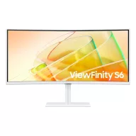   SAMSUNG Ívelt VA monitor 34" ViewFinity S6, QHD (3440 x 1440), 21:9, 100Hz, 5ms, 1xHDMI, Display Port, Thunderbolt4