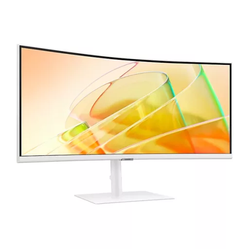 SAMSUNG Ívelt VA monitor 34" ViewFinity S6, QHD (3440 x 1440), 21:9, 100Hz, 5ms, 1xHDMI, Display Port, Thunderbolt4