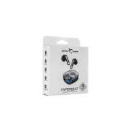   WHITE SHARK HYPERBEAT-B, GEB-TWS37B bluetooth In-ear fülhallgató mikrofonnal, fekete