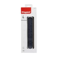   LEGRAND Elosztósor Premium 4x2P+F forgatható, 3 m vezetékkel, fehér